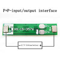 Контролер заряду/розряджання BMS 1S 15A 3.7V із захистом Li-ion 18650