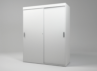 Шафа гардеробна офісна з розсувними фасадами KBS