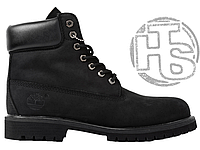 Женские ботинки Timberland Classic Boots Black Winter (с мехом)