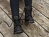 Жіночі черевики Timberland Classic Black Boots Winter (з хутром), фото 6