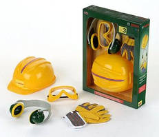 *Дитячий набір інструментів каска, рукавиці, окуляри, навушники BOSCH Klein 8537
