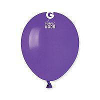 Воздушные шары фиолетовый пастель Gemar Италия 13 см 100 шт