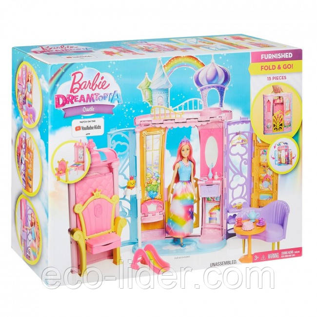 Набір Barbie "Палац Райдужної Бухти" серії "Дримтопия"