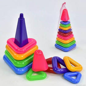 Пірамідка "Триугольная", 9 ел., BAMSIC, 1809