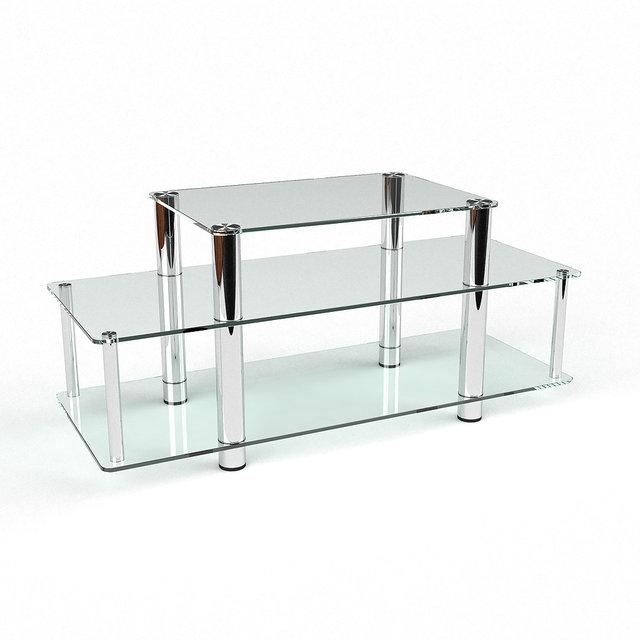 Тумба для ТБ зі скла у вітальню Баланс БЦ-Стіл, фото 1