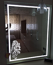 Дзеркало з підсвічуванням Tiger 80*60см