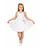 Біла фатиновая спідниця-пачка для дівчаток від 5 до 7 років (33 см), дитяча спідничка з фатину з підкладкою, фото 2