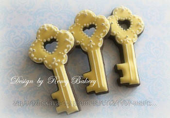 Каттер метал Ключик для пряників і печива, фото 1