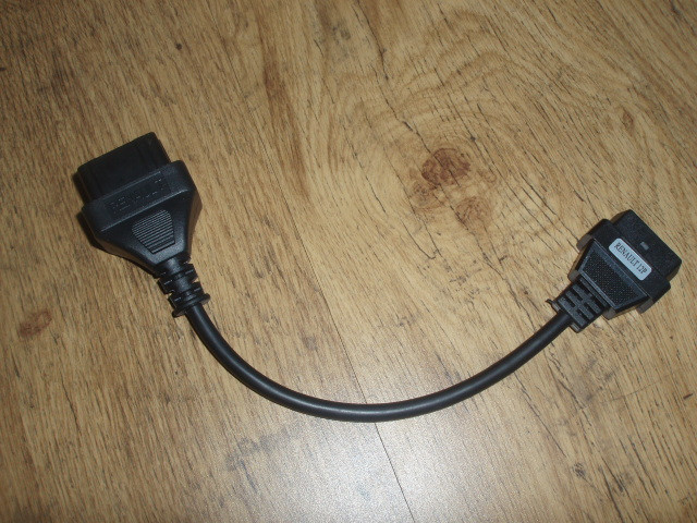 Адаптер CDP Autocom 12 pin FULL автоком перехідник Renault діагностика TCS PRO 12 pin -> 16 pin Renault TCS, фото 1