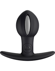 Анальна пробка Fun Factory B BALL UNO сіро-чорна