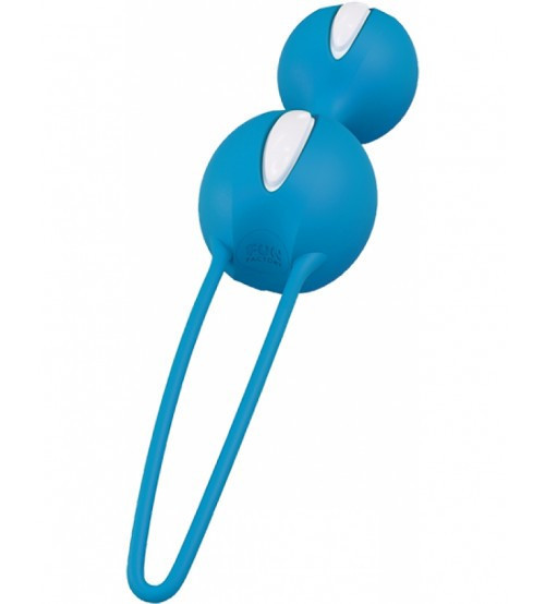 Вагінальні кульки Fun Factory SMARTBALLS DUO блакитний, фото 1