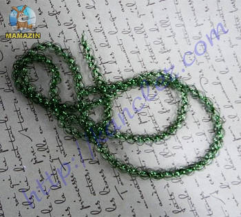 Гірлянда новорічна "Колосок міні" спіраль зелена 74872 G-Rich