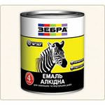 Емаль алкідна коричнева 0,9 кг ПФ-116 "ЗЕБРА", фото 1