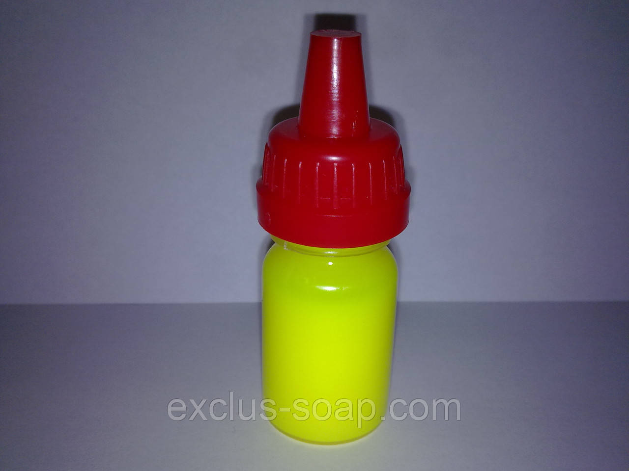 Пігмент рідкий флуоресцентний жовтий-10 мл, фото 1