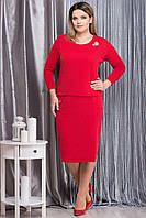 Платье женское нарядное модель Н-1571 красное