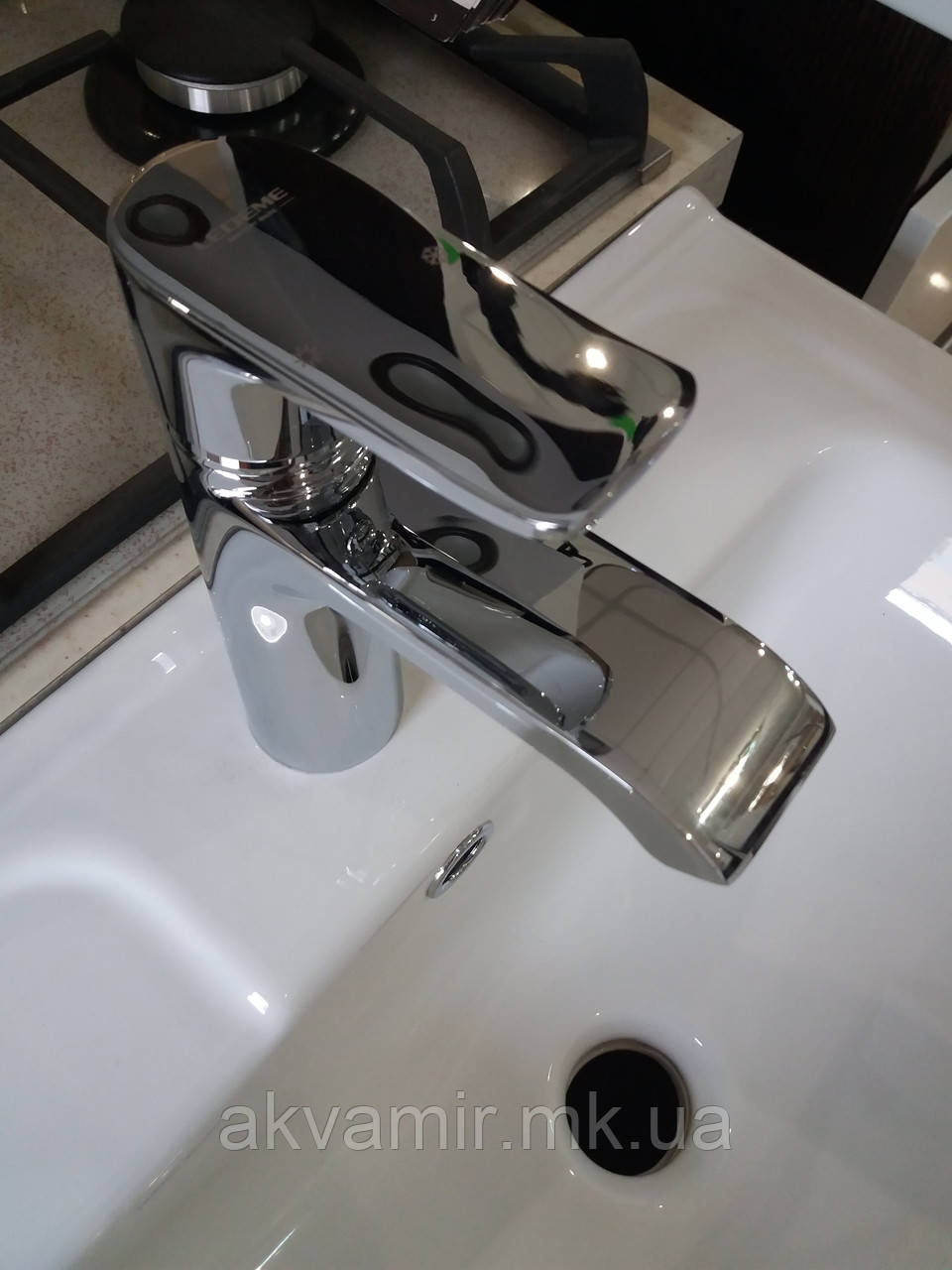 Змішувач для умивальника LEDEME (латунь), фото 1