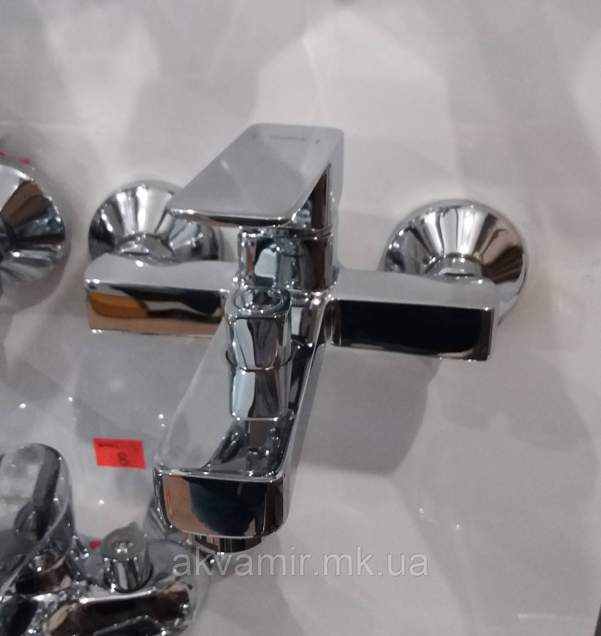 Змішувач HB Kubus ванна коротка euro, фото 1