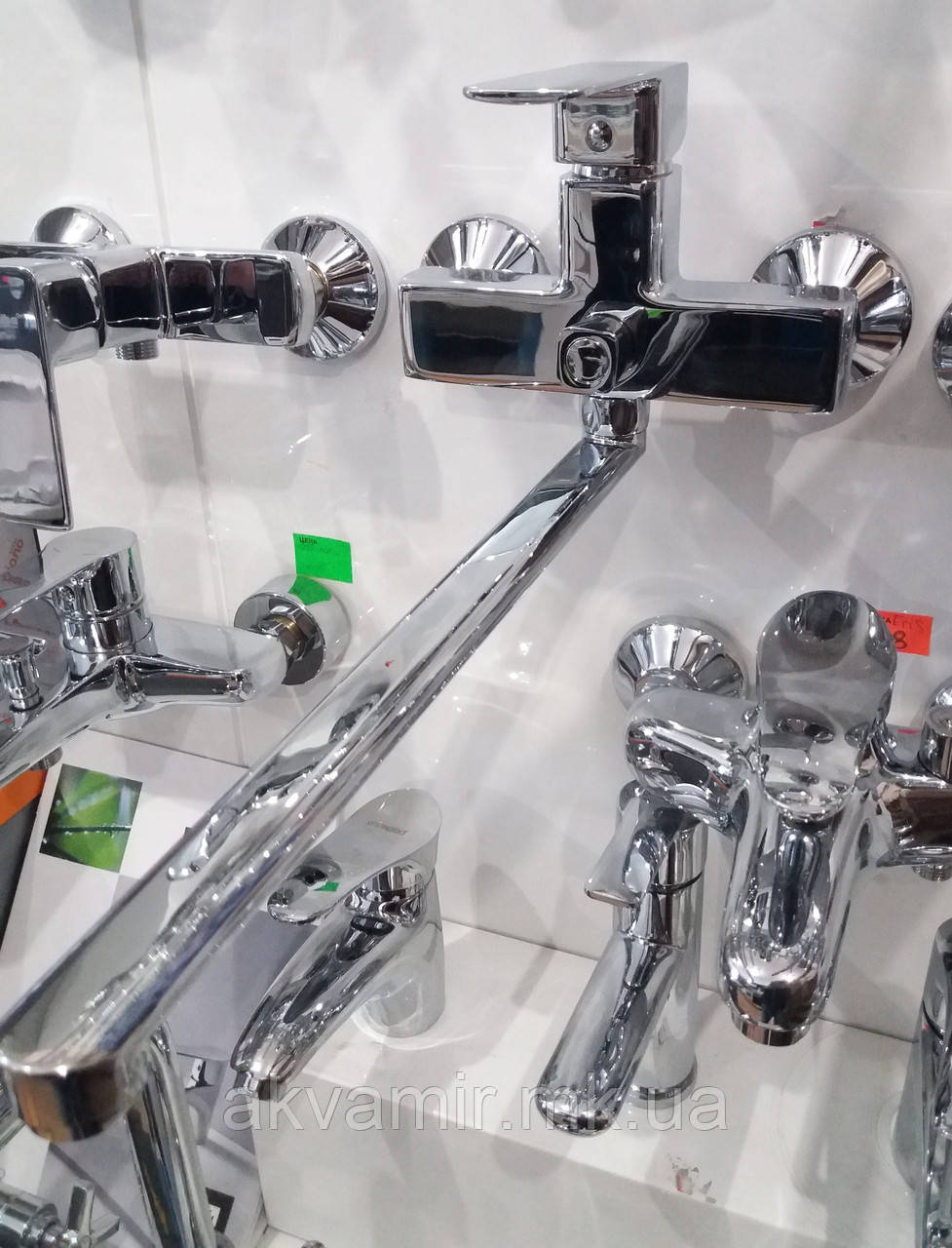 Змішувач HB Kubus ванна з довгим виливом euro, фото 1