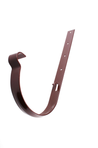 Тримач жолоба Profil Д=130 мм метал довгий, колір коричневий