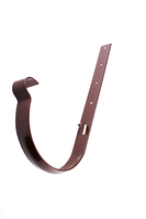 Тримач жолоба Profil Д=130 мм метал довгий, колір коричневий