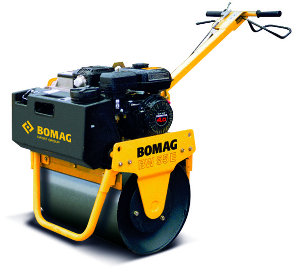 Одновальцевий ручний коток BOMAG BW 55 E, фото 1