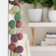 Тайська LED-гірлянда "Forest Fruit" (35 кульок) від USB, фото 5