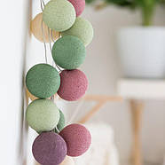 Тайська LED-гірлянда "Forest Fruit" (35 кульок) від USB, фото 4