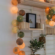 Тайська LED-гірлянда "Forest green" (35 кульок) від USB, фото 2