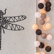 Тайська гірлянда "Taupe" (35 кульок) петля, фото 3