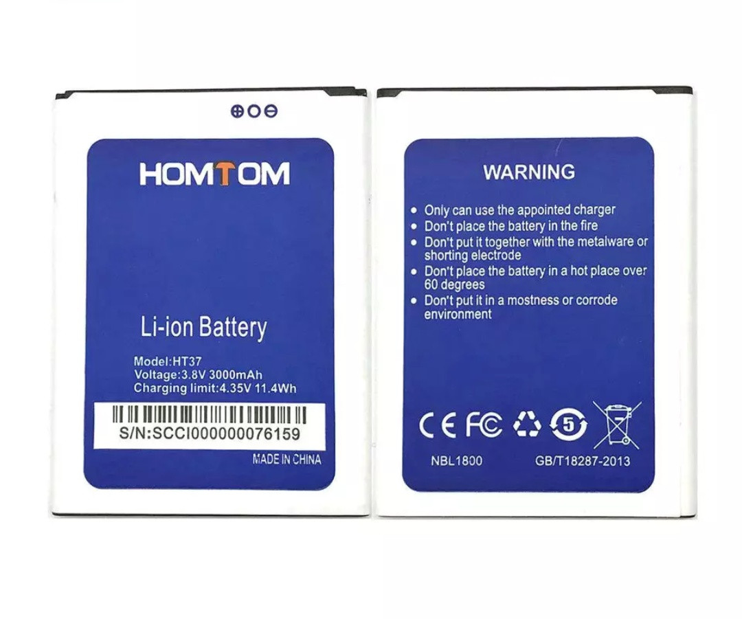 Акумулятор Homtom HT37 HT37 pro