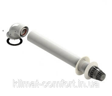CK01/71.МТ7.00.02 Труба Baxi коаксіальна в комплекті з куточком 90 