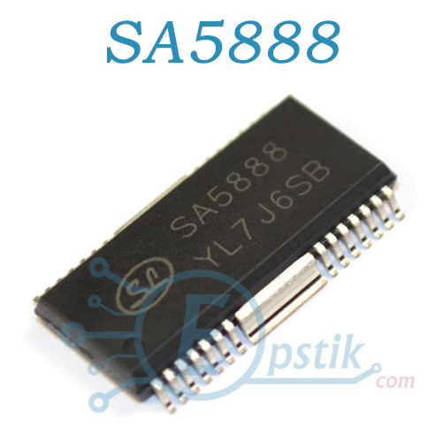 SA5888, (CD5888CB), 5-канальний драйвер двигуна, HSOP28