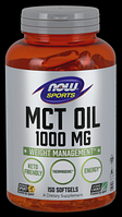 Масло MCT Now Foods MCT Oil 1000mg 150 softgel