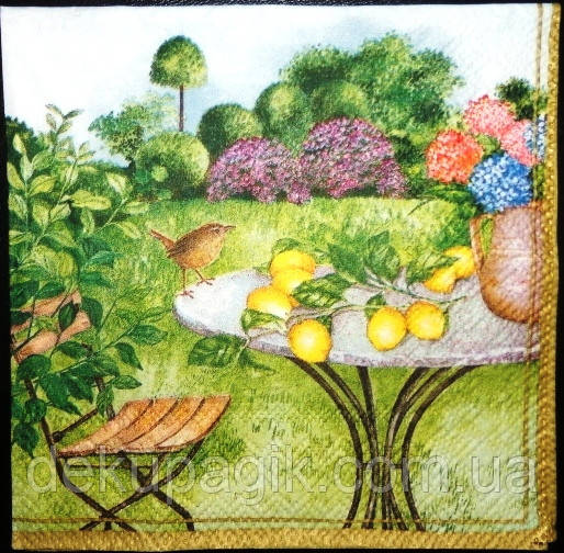 Серветка для декупажу ПЛ -23 (33х33см), фото 1