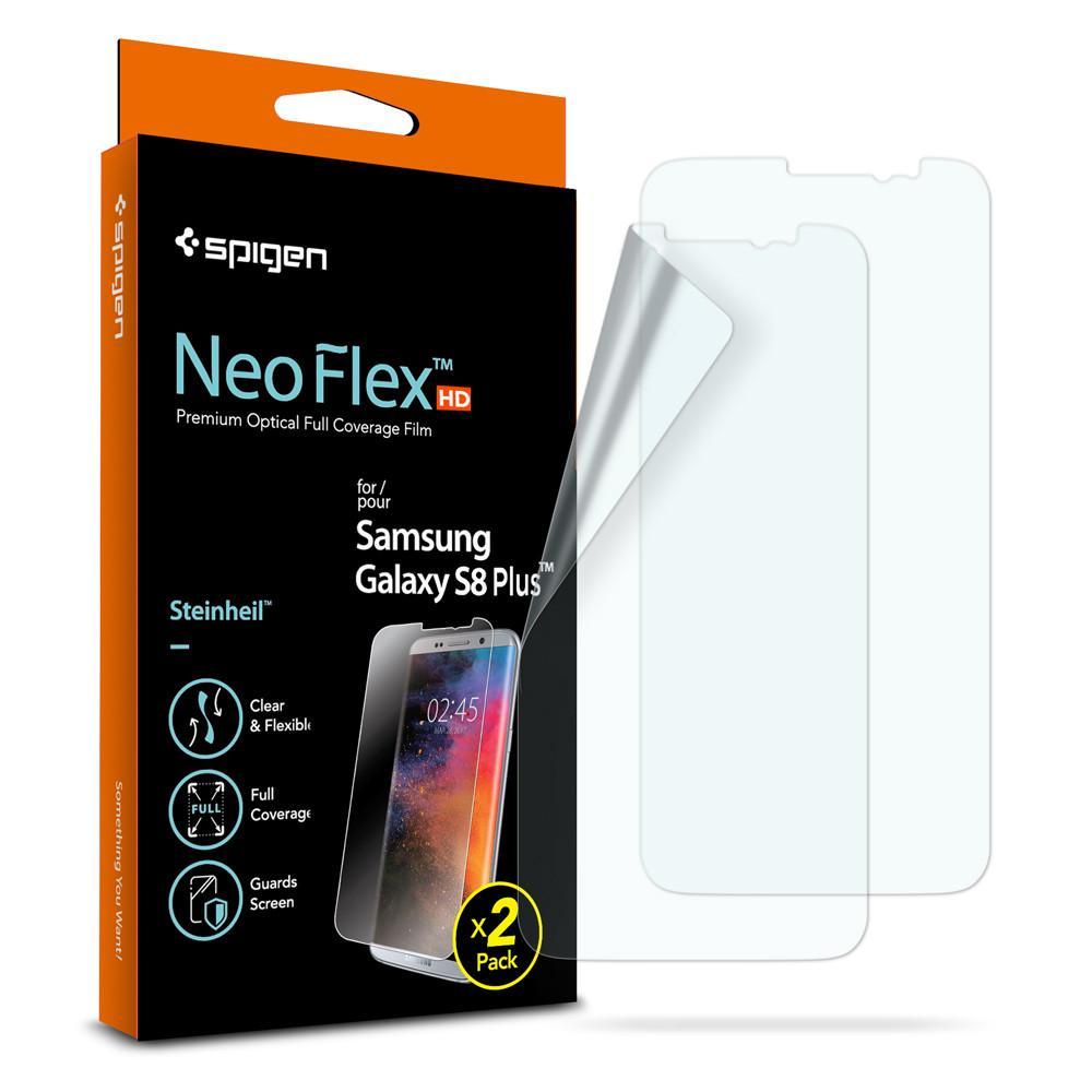 Захисна плівка Spigen для Samsung S8 Plus — Neo Flex, (без рідини) 1 шт (571FL21706)