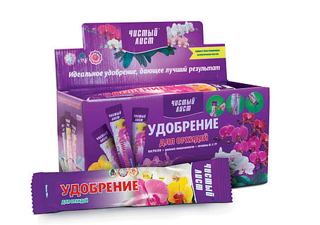 Добриво для орхідей 100 г «Чистий лист», оригінал