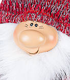 М'яка новорічна іграшка з фетру "Гном-борач" 54х21 см, фото 2