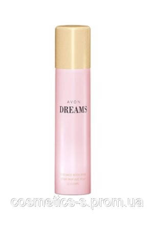 Парфюмированый дезодорант-спрей для тіла Avon Dreams, (Prima), Ейвон Дрімс, Прима 75 мл