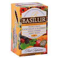 Чай фруктовый Basilur коллекция Фруктовый коктейль Ассорти часть 1, 25х1.8г
