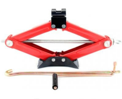 Домкрат механічний ромб 1,5т. CARLIFE SJ222 гумова подушка, фото 1