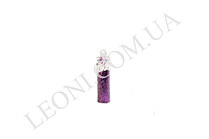 Фіолетова присипка-соломка для дизайну нігтів Mileo 
