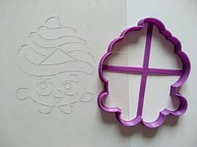 3D-формочки-вирубки для пряників "Шопкінс"