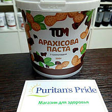ТОМ Арахісова паста з шоколадом 500 г