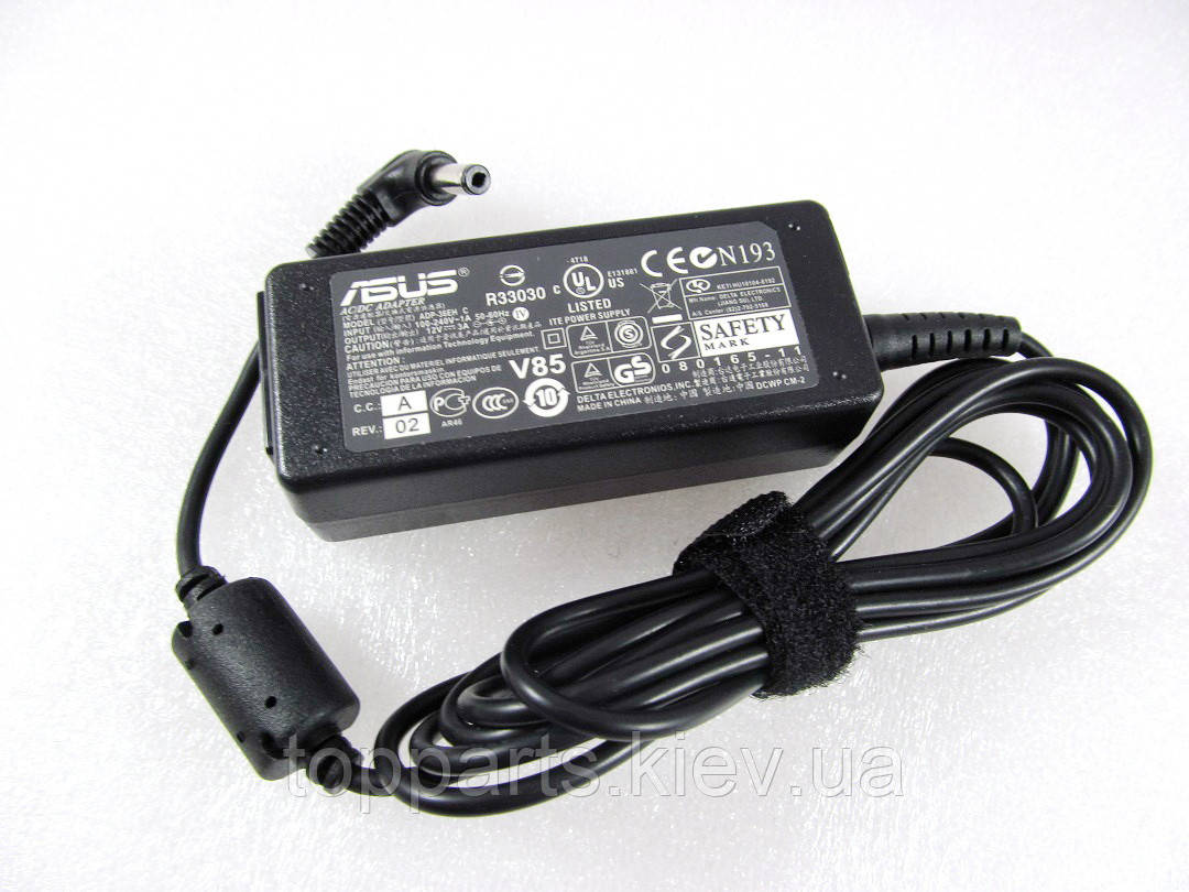 Блок живлення Asus 36W ADP-36EH 12V, 3A, роз'єм 5.5/2.5 [2-pin] ОРИГІНАЛЬНИЙ