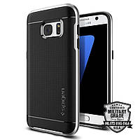 Чехол Spigen для Samsung S7, Neo Hybrid, Satin Silver (555CS20142)