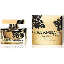 Dolce & Gabbana L'eau The One Lace Edition парфумована вода 75 ml. (Тестер Наповнююча Єау Зе Уан Лейс Эдишн), фото 2