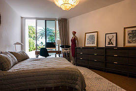 Шторы из тюля с подкладкой для спальни