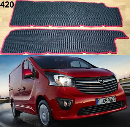 Килимки ЕВА в пасажирський салон Opel Vivaro II '15-19, фото 1