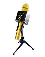 Мікрофон караоке L-17 з колонкою блютус і світломузикою