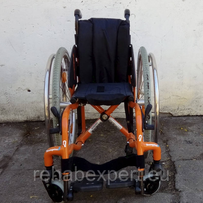 Б/У Активна інвалідна коляска Sunrise Medical Sopur Zippie Yongster 3 Active Wheelchair 26/29/32cm